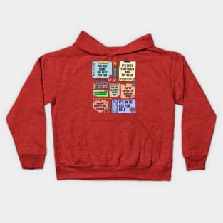 Counselor Note To Self Kids Hoodie